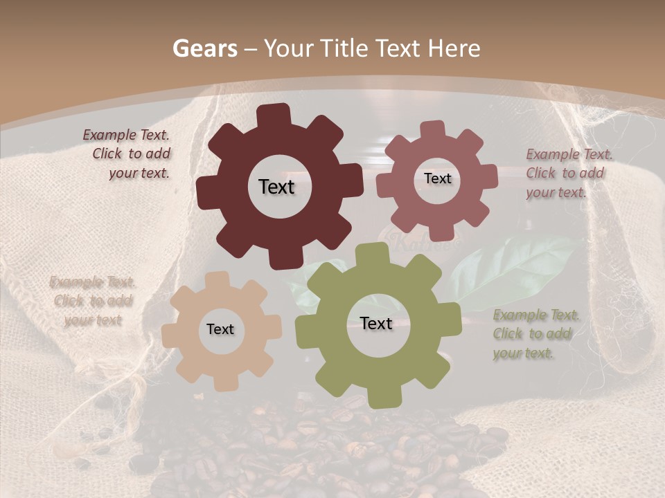 Espresso Bean Morning PowerPoint Template