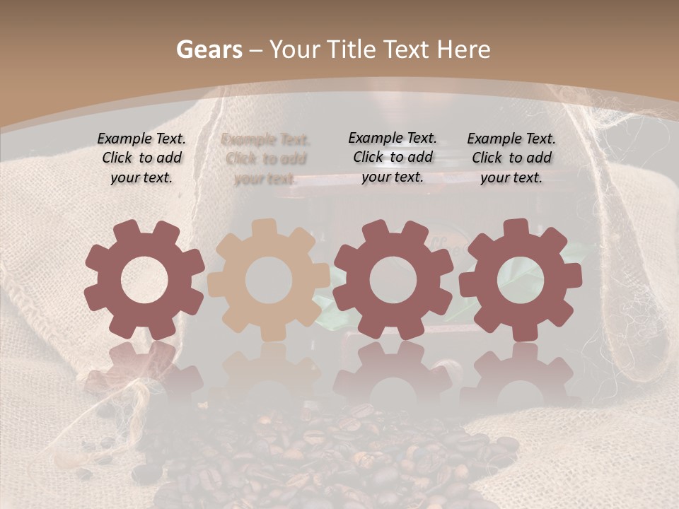 Espresso Bean Morning PowerPoint Template