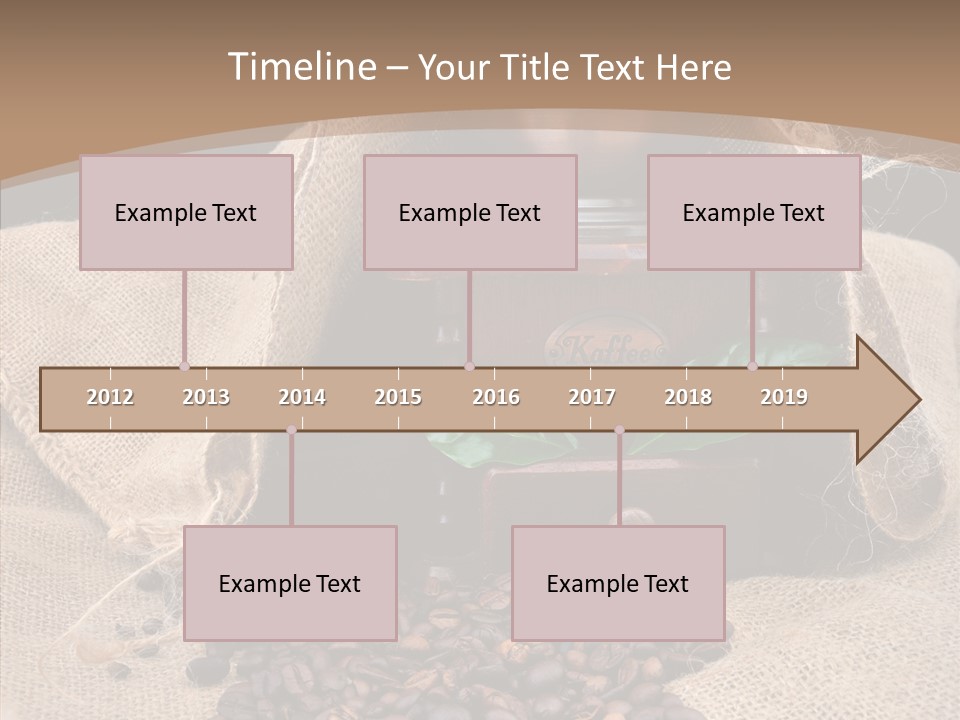 Espresso Bean Morning PowerPoint Template
