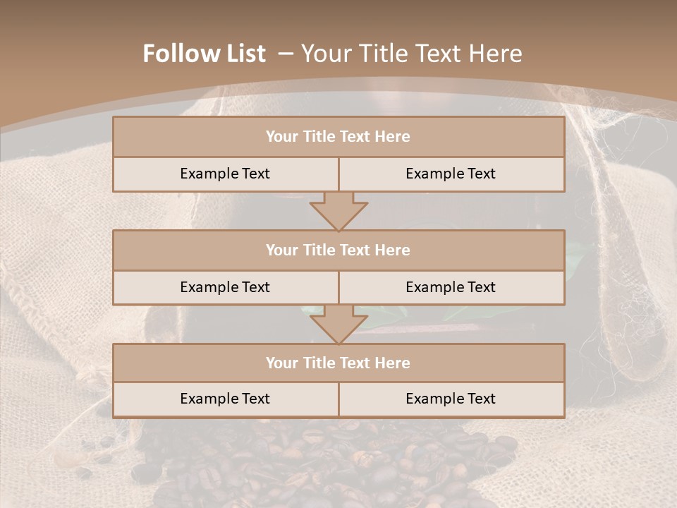 Espresso Bean Morning PowerPoint Template