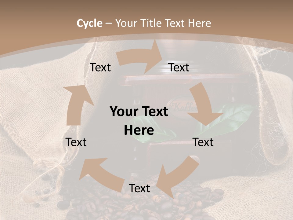 Espresso Bean Morning PowerPoint Template