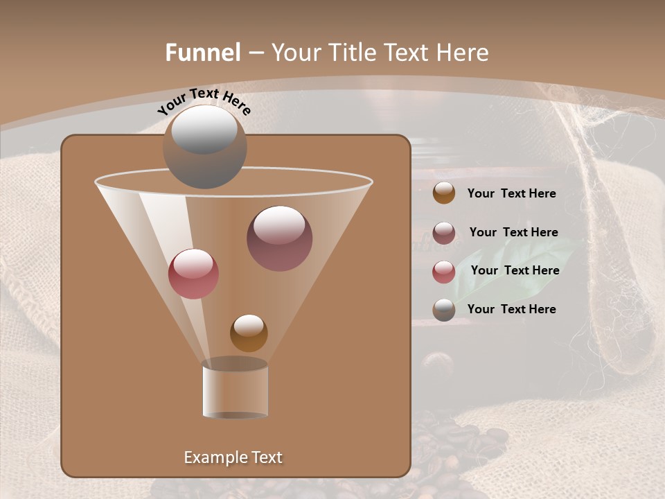 Espresso Bean Morning PowerPoint Template