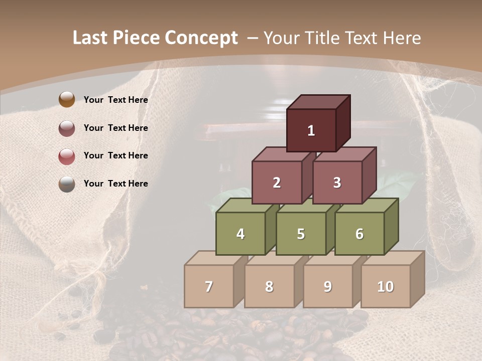 Espresso Bean Morning PowerPoint Template