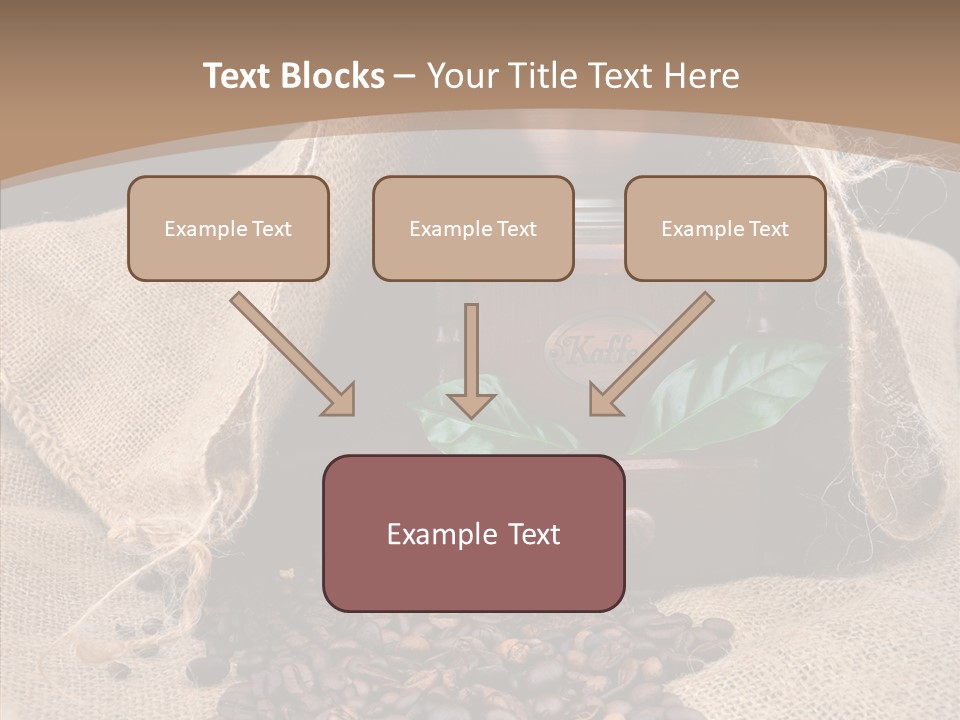 Espresso Bean Morning PowerPoint Template