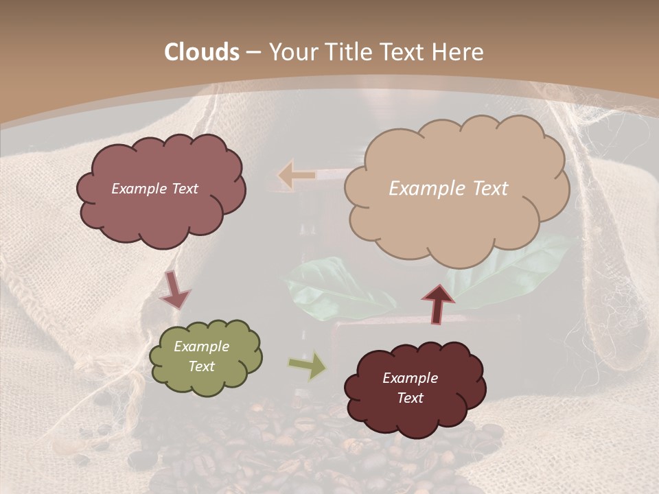 Espresso Bean Morning PowerPoint Template