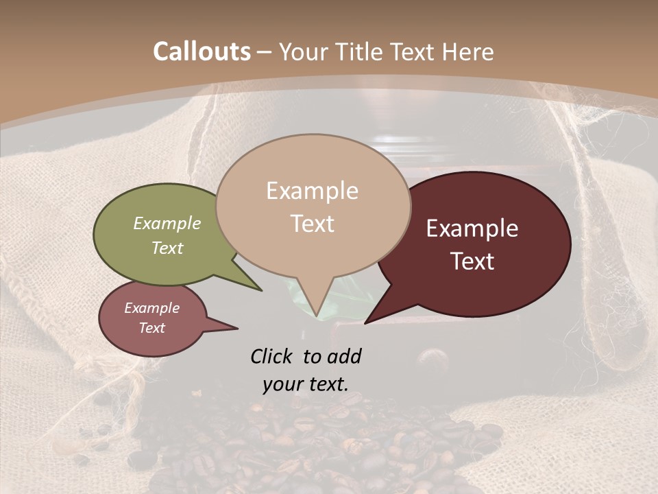 Espresso Bean Morning PowerPoint Template