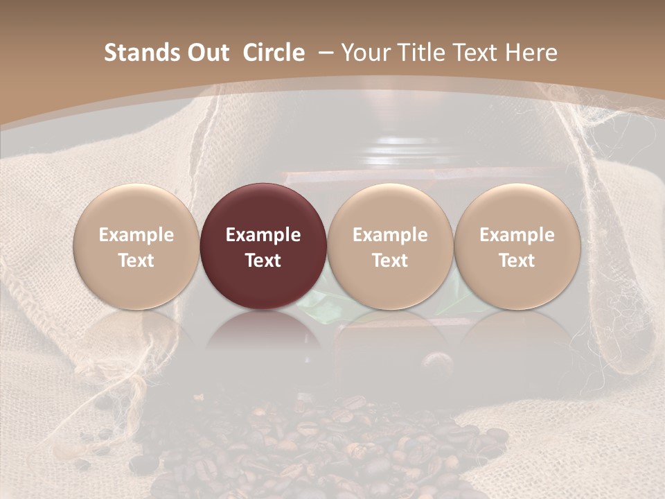 Espresso Bean Morning PowerPoint Template