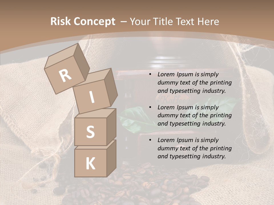 Espresso Bean Morning PowerPoint Template