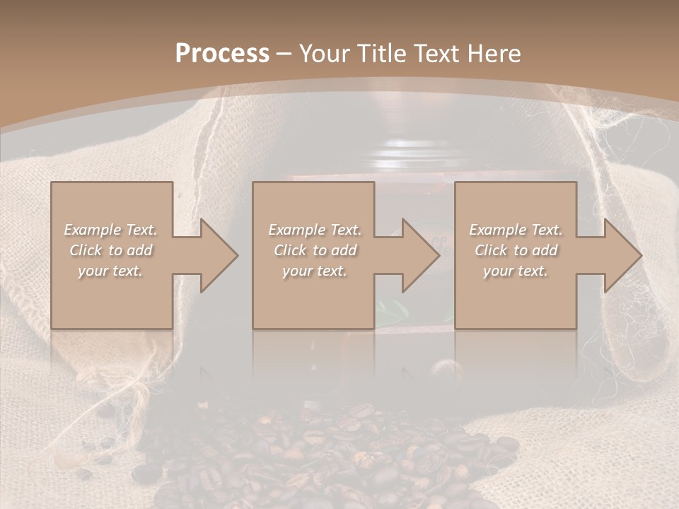 Espresso Bean Morning PowerPoint Template