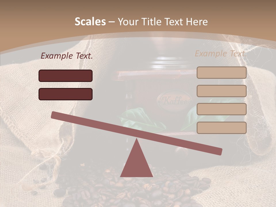 Espresso Bean Morning PowerPoint Template