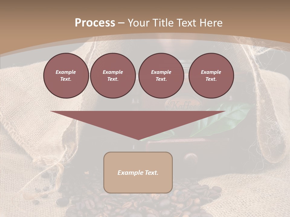 Espresso Bean Morning PowerPoint Template