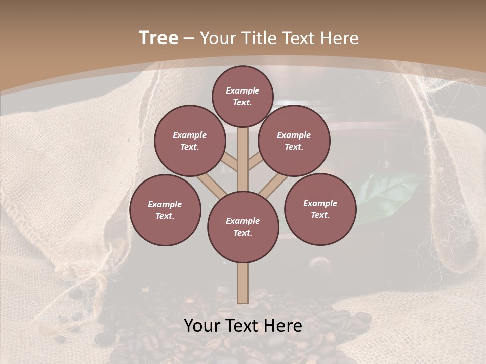 Espresso Bean Morning PowerPoint Template