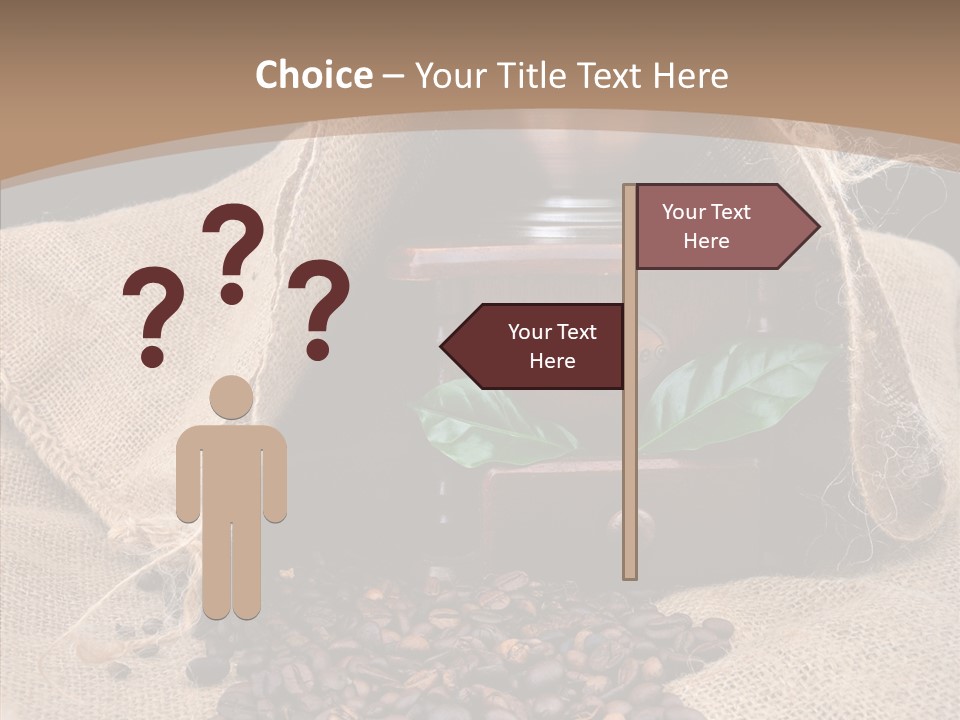 Espresso Bean Morning PowerPoint Template