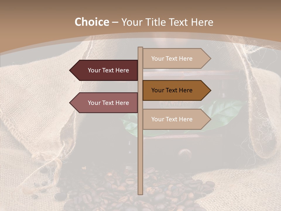 Espresso Bean Morning PowerPoint Template