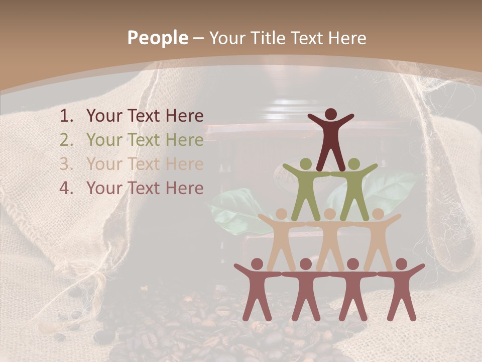 Espresso Bean Morning PowerPoint Template