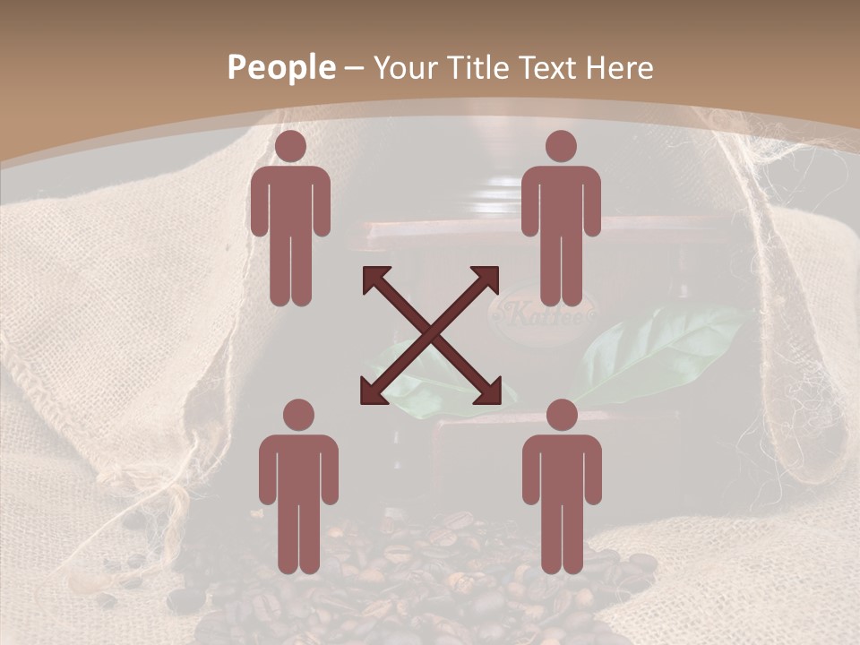 Espresso Bean Morning PowerPoint Template