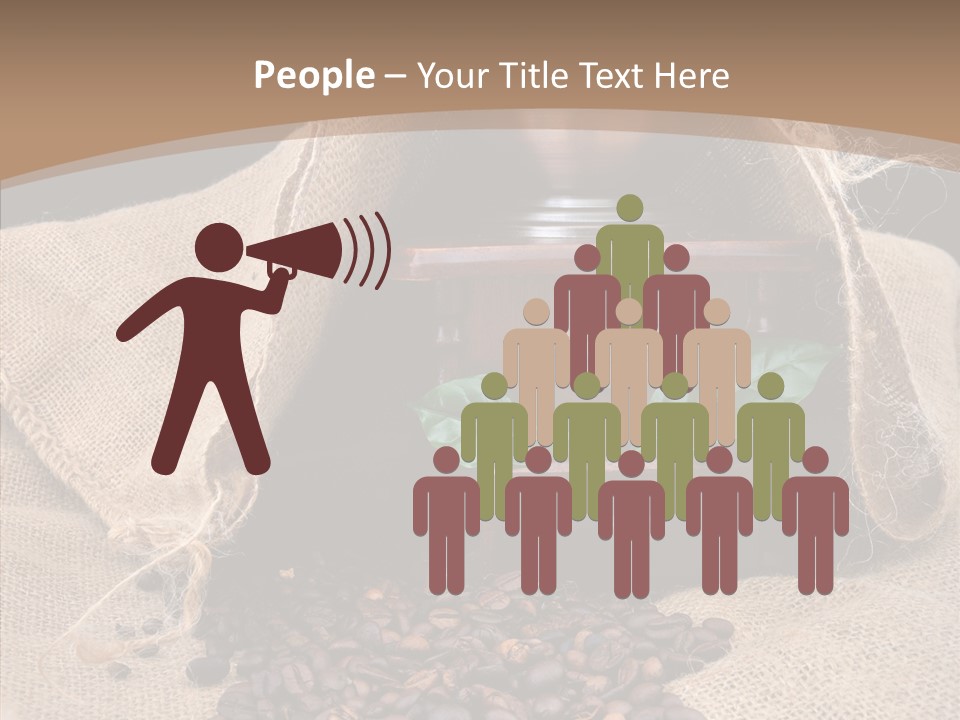 Espresso Bean Morning PowerPoint Template