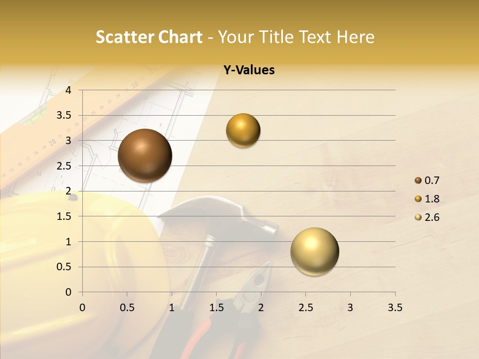Hardhat And Tools PowerPoint Template