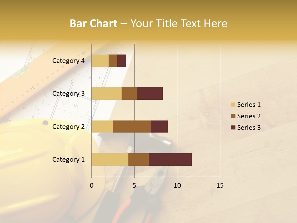 Hardhat And Tools PowerPoint Template