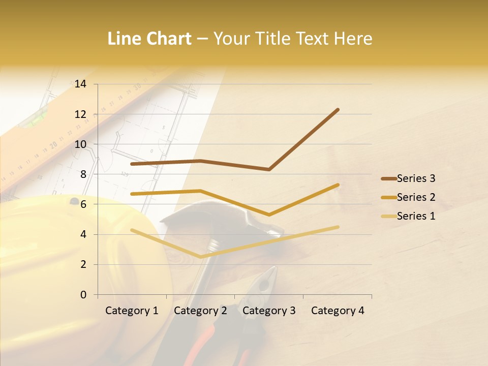 Hardhat And Tools PowerPoint Template