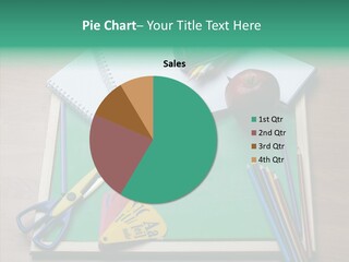 Class Pens Draw PowerPoint Template