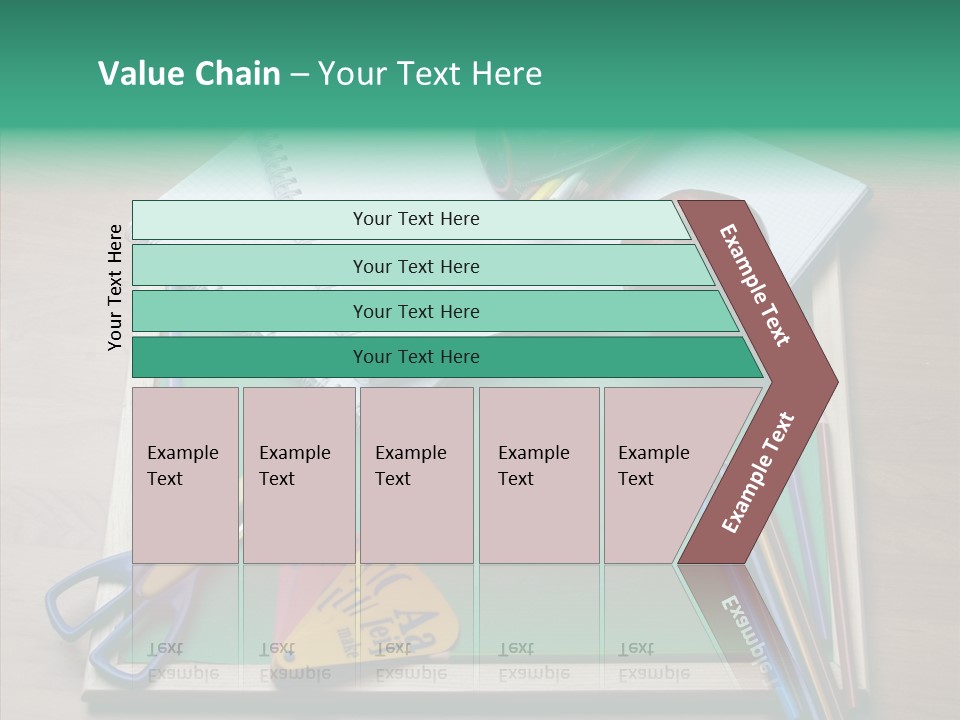 Class Pens Draw PowerPoint Template