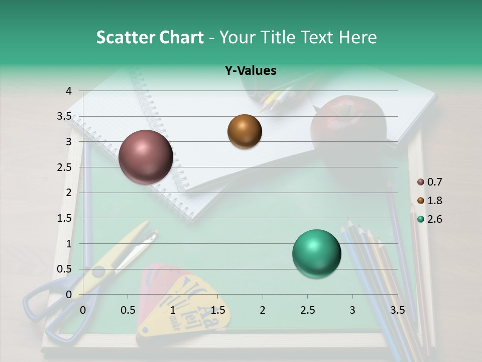 Class Pens Draw PowerPoint Template