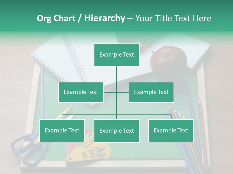 Class Pens Draw PowerPoint Template