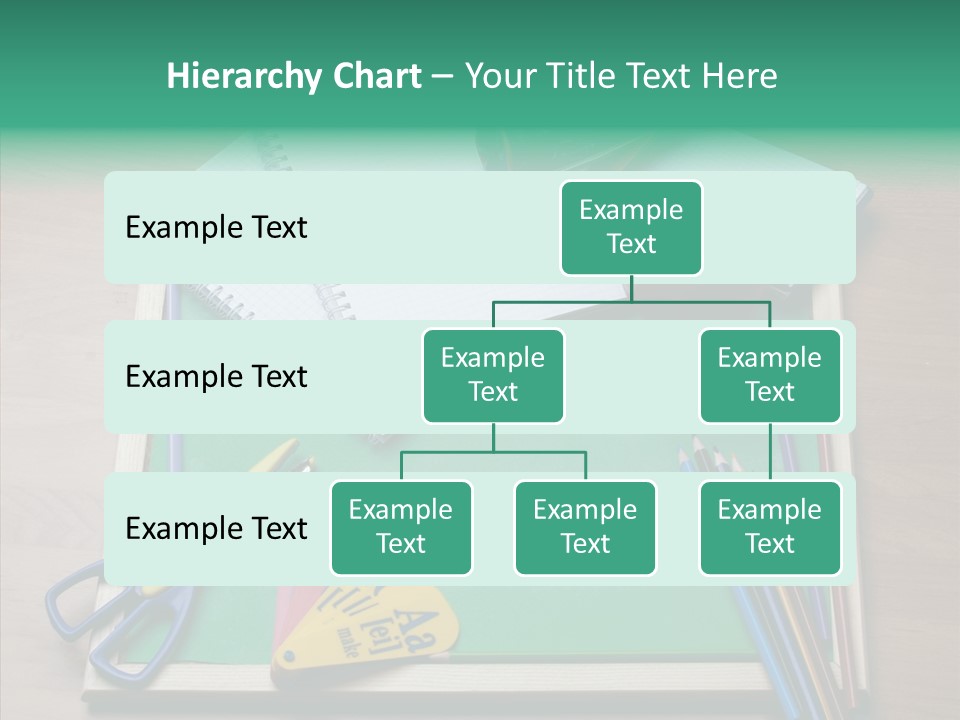 Class Pens Draw PowerPoint Template