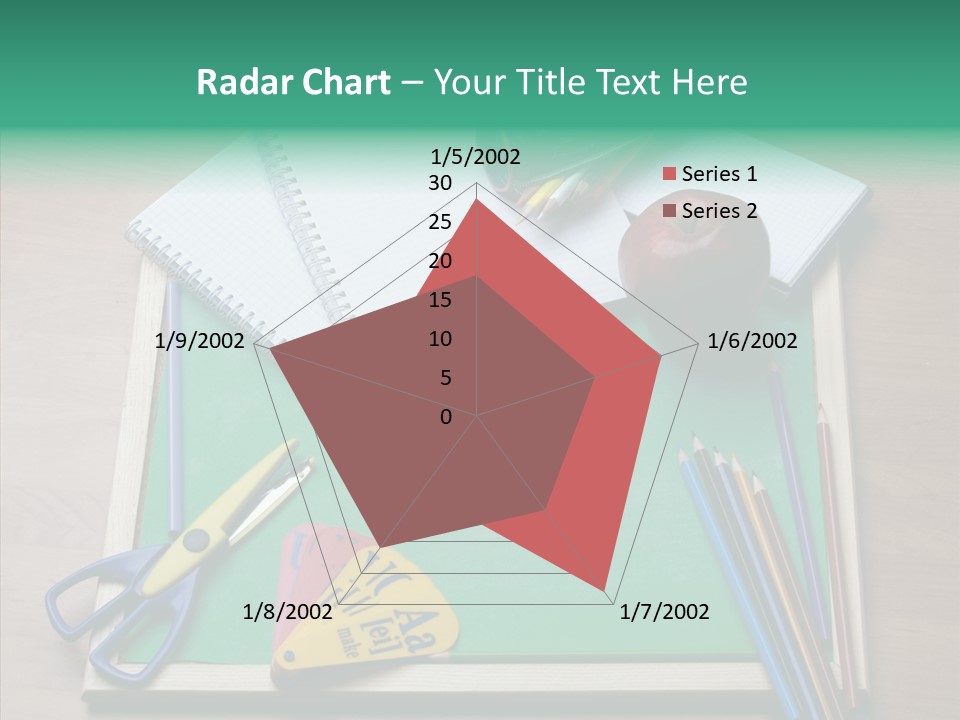 Class Pens Draw PowerPoint Template
