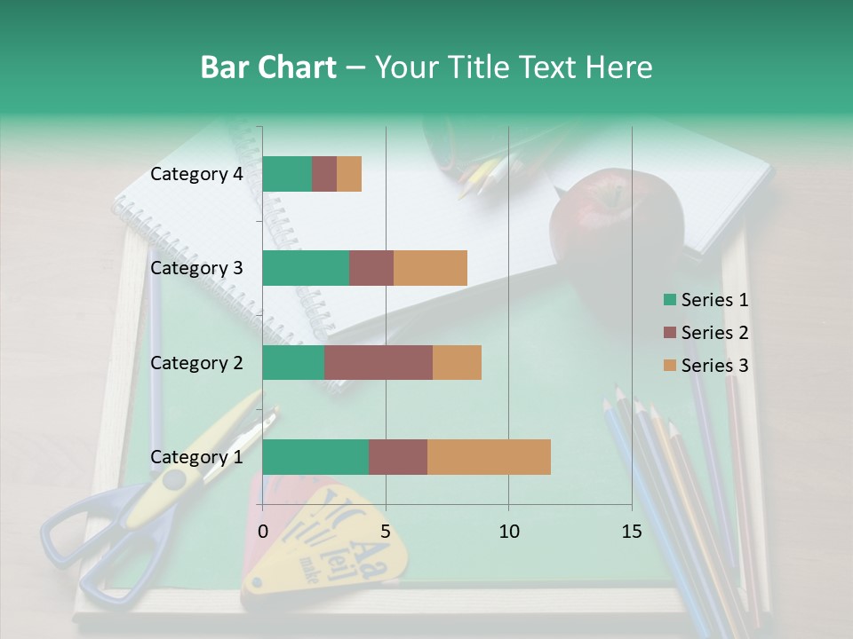 Class Pens Draw PowerPoint Template