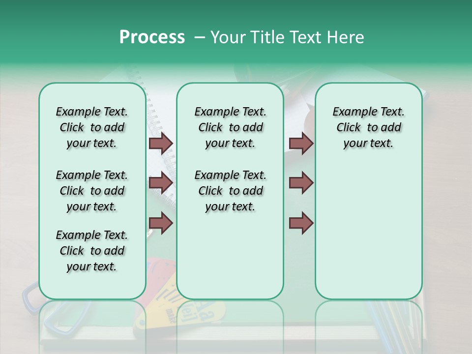 Class Pens Draw PowerPoint Template