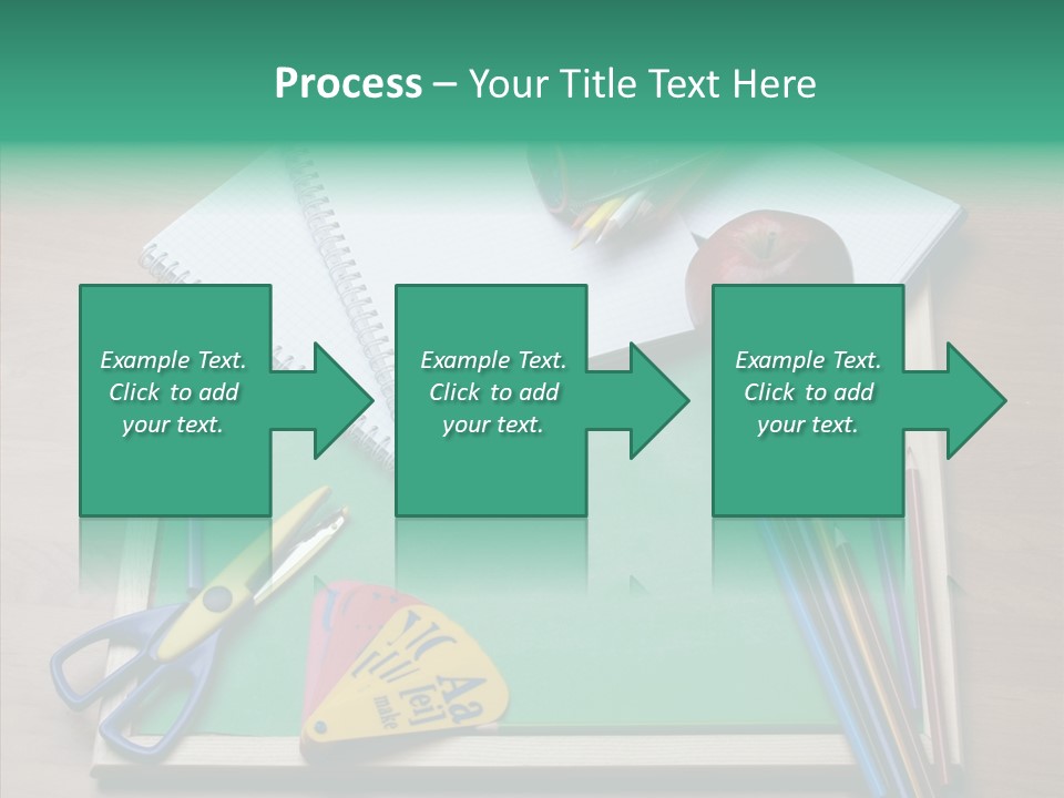 Class Pens Draw PowerPoint Template