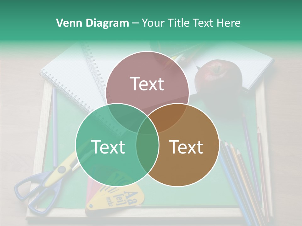 Class Pens Draw PowerPoint Template