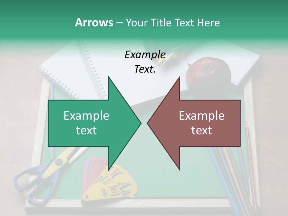 Class Pens Draw PowerPoint Template