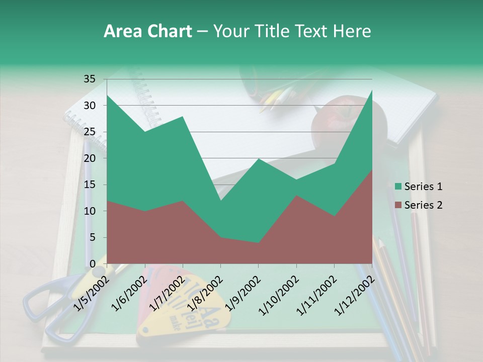 Class Pens Draw PowerPoint Template