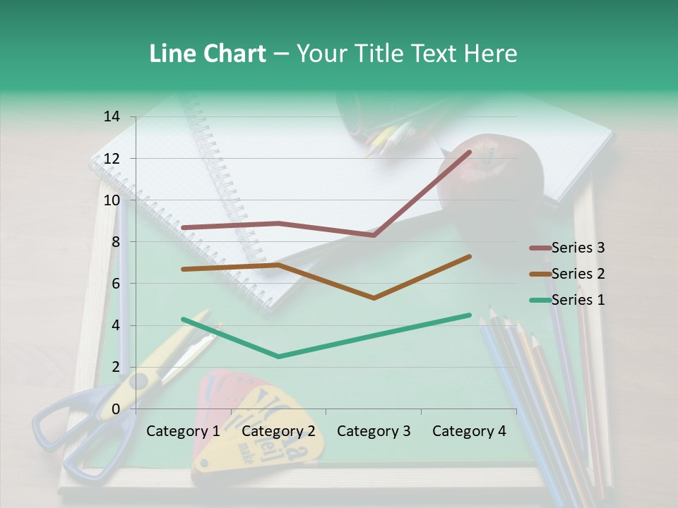 Class Pens Draw PowerPoint Template