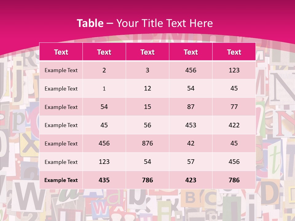 Newspaper Collage Background PowerPoint Template