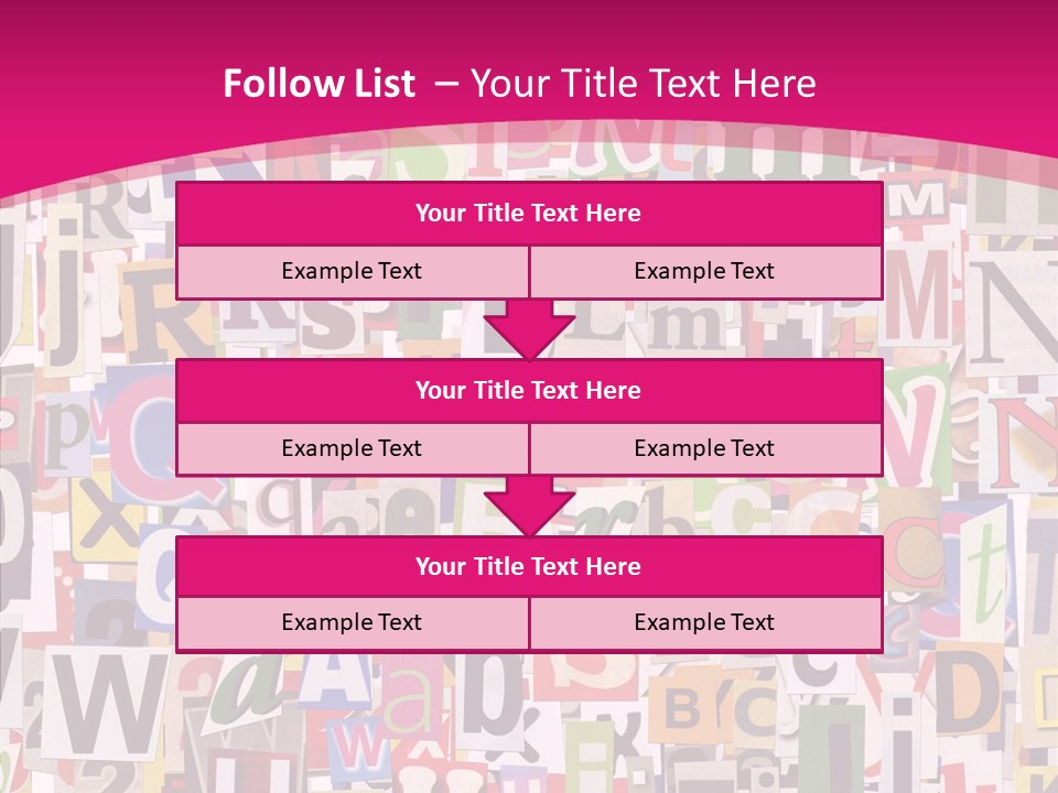 Newspaper Collage Background PowerPoint Template