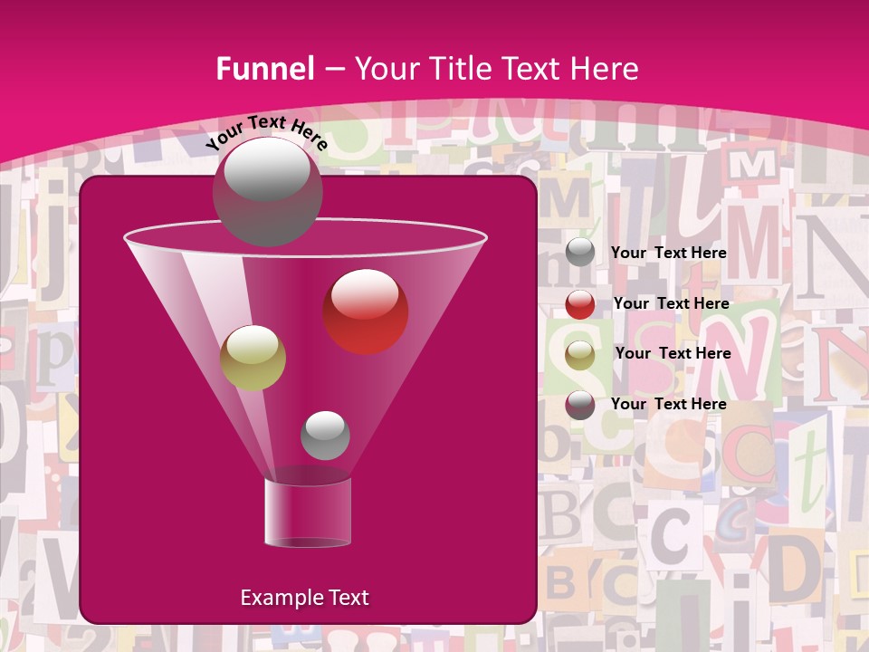 Newspaper Collage Background PowerPoint Template