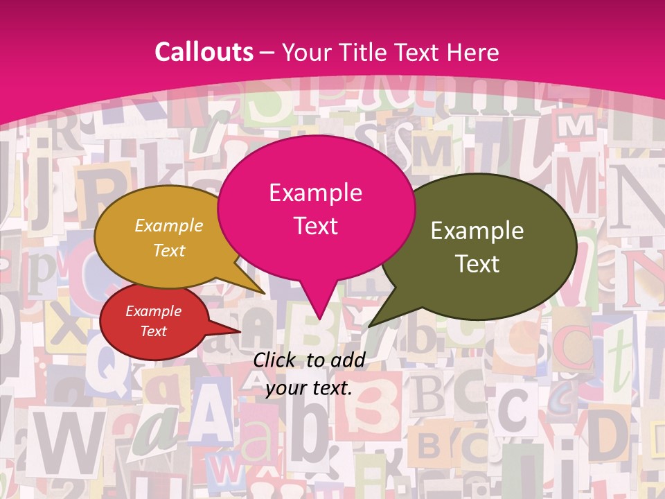 Newspaper Collage Background PowerPoint Template