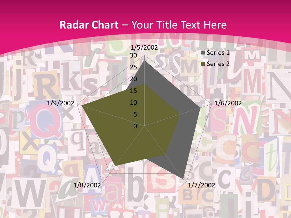 Newspaper Collage Background PowerPoint Template