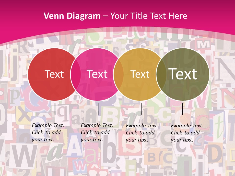 Newspaper Collage Background PowerPoint Template