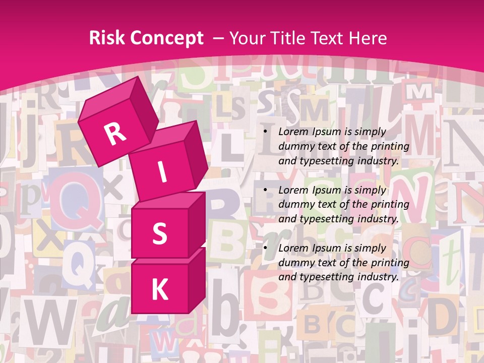 Newspaper Collage Background PowerPoint Template