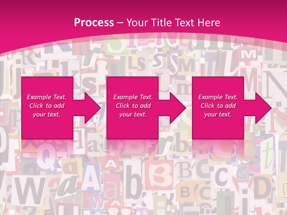 Newspaper Collage Background PowerPoint Template