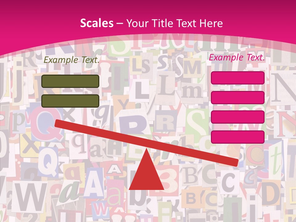 Newspaper Collage Background PowerPoint Template