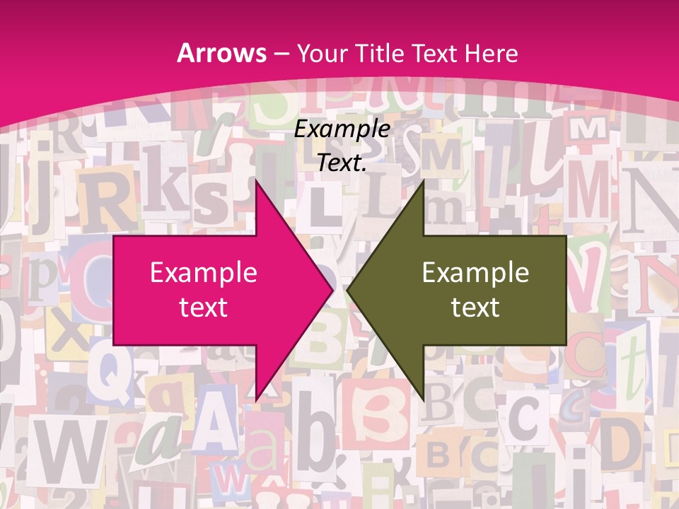 Newspaper Collage Background PowerPoint Template