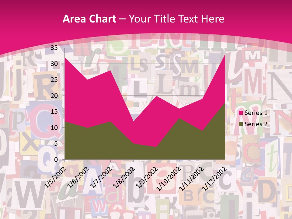 Newspaper Collage Background PowerPoint Template