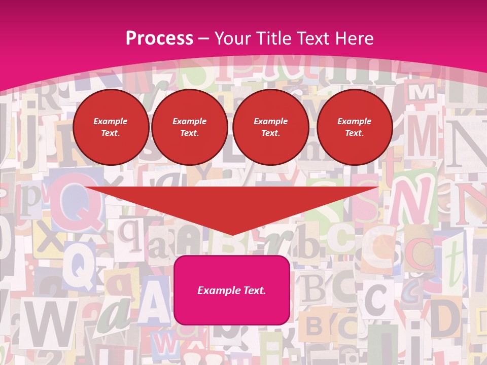 Newspaper Collage Background PowerPoint Template