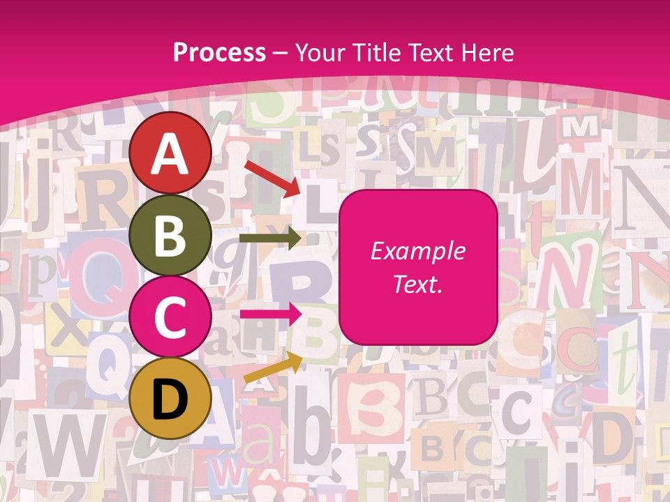 Newspaper Collage Background PowerPoint Template